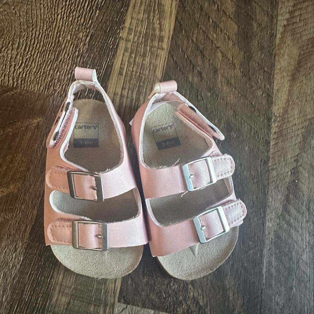 Carter's Pink Baby Sandals